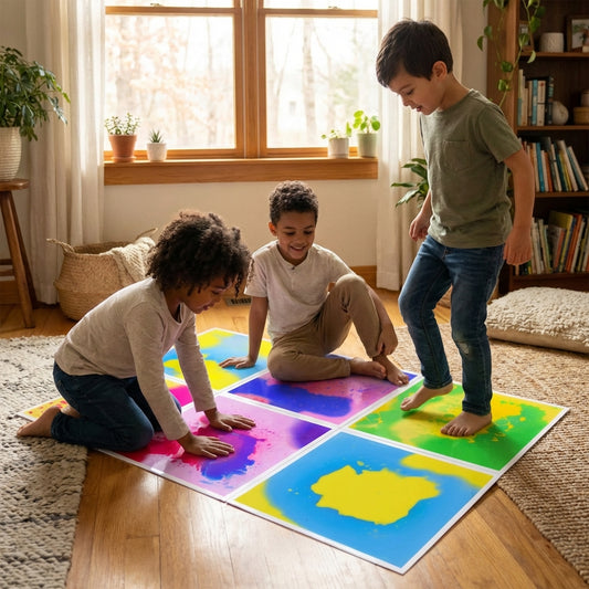 Liquid Sensory Floor Pads – Step into Colourful Calm!