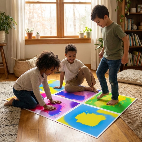 Liquid Sensory Floor Pads – Step into Colourful Calm!